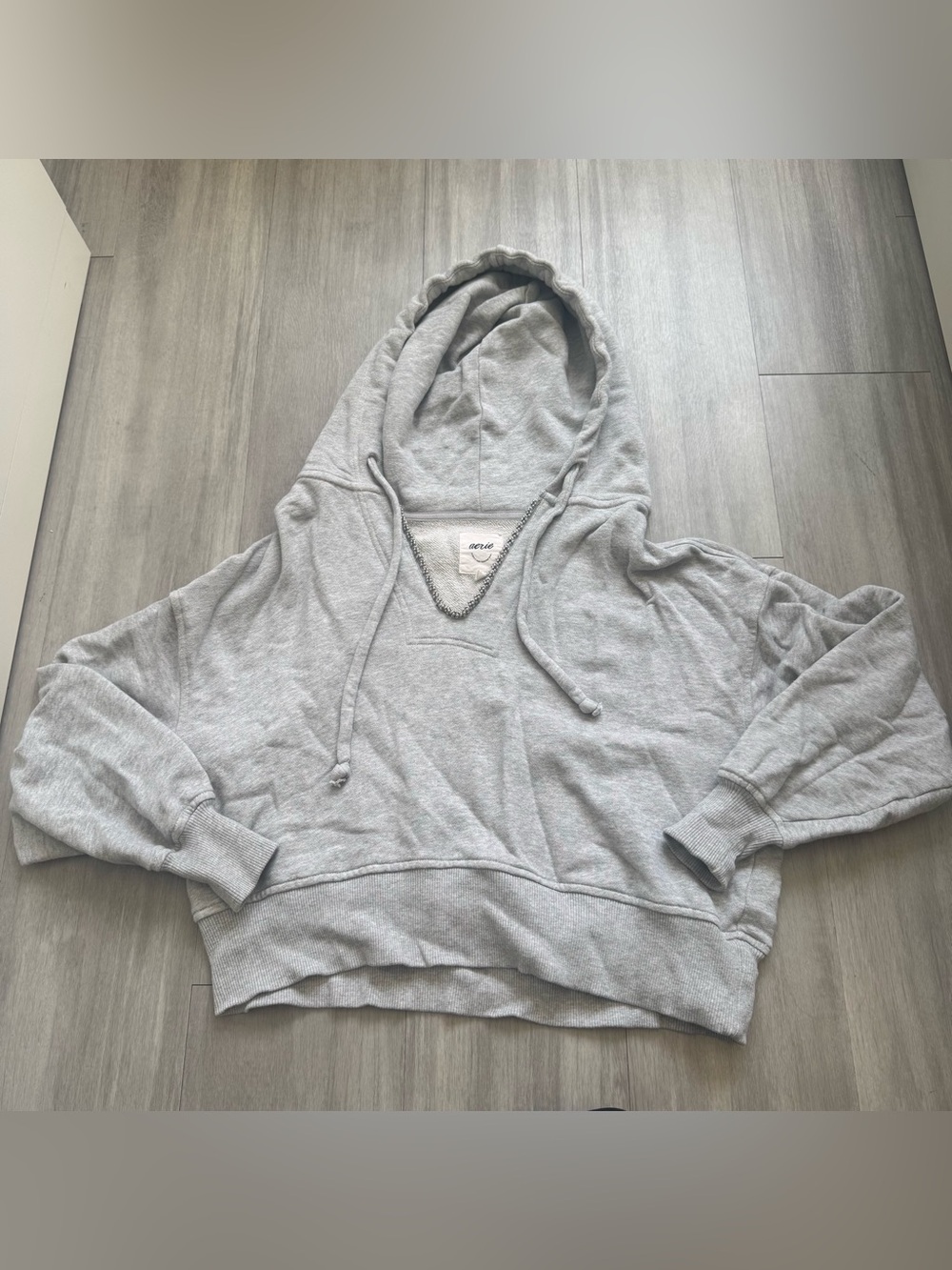 Aerie Beaded Hoodie